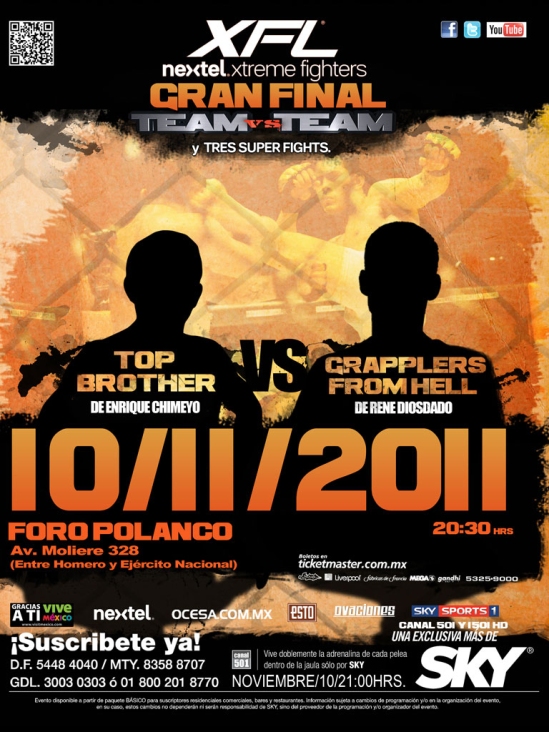 poster final team vs team 2011